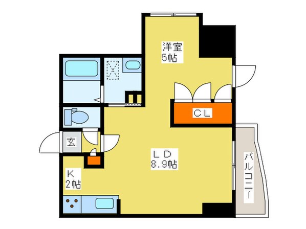 マハトゥ－ル伏見の物件間取画像